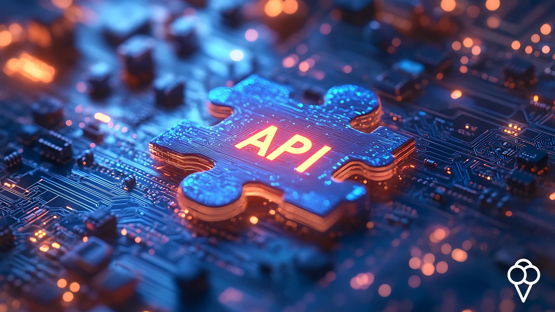 Entreprise de construction misant sur des solutions numériques : image symbolique d'interfaces logicielles avec des systèmes informatiques connectés qui automatisent l'échange de données entre outils ERP, CRM et de planification.