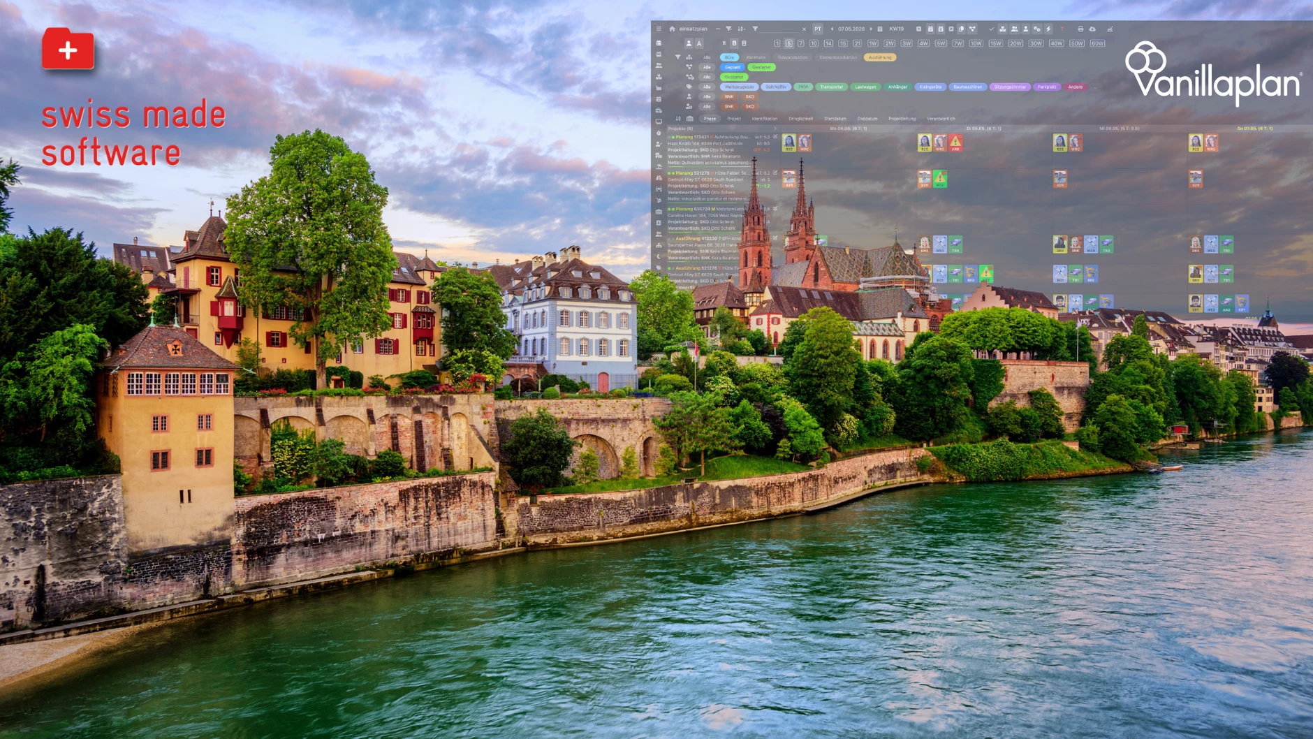 Vanillaplan swiss made software Basel